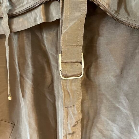 Lafayette 148 New York Tan Jacket With Belt Size 2 - Picture 12 of 14
